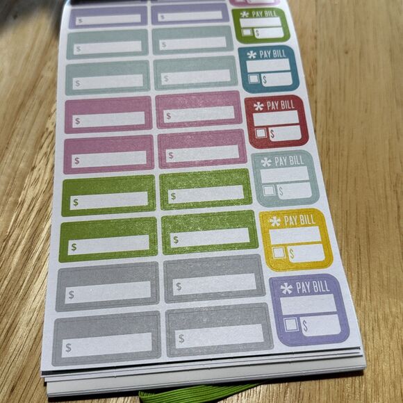 The Happy Planner Budget Stickers Book 682 Pieces - Picture 5 of 14